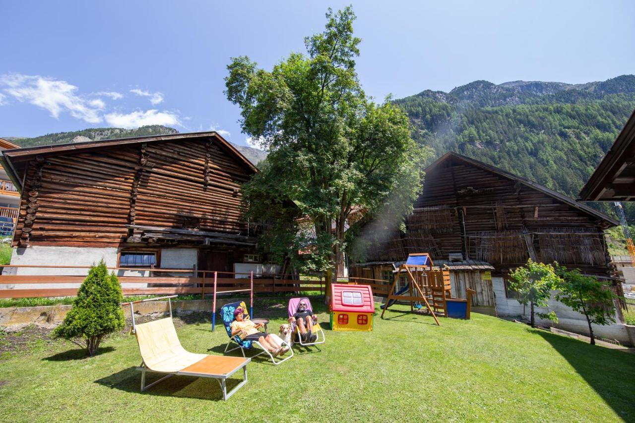 Top View Ferienhaus Mathias Sölden Exterior foto